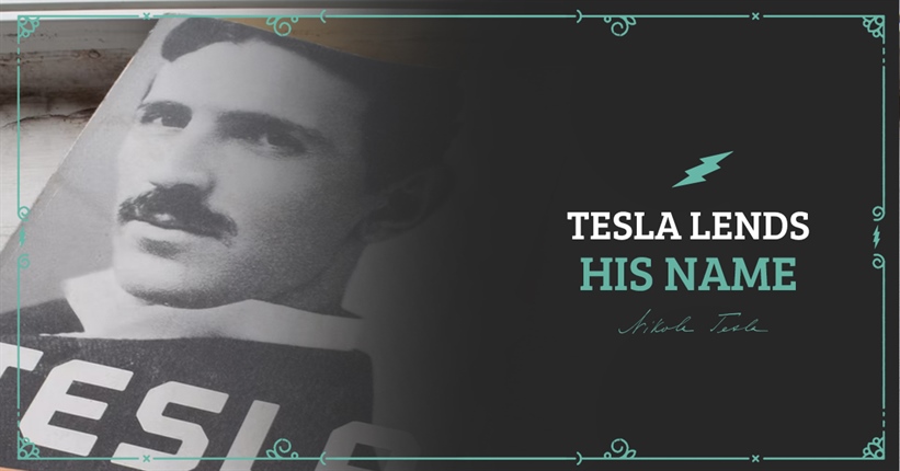Nikola Tesla lends his name