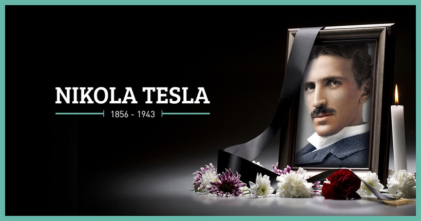 How did Nikola Tesla die?
