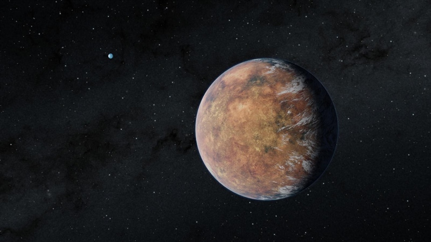 A New Earth - Size Planet Discovered by TESS